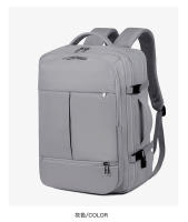 Mochila de negocios de gran capacidad para hombres y mujeres, mochila multifuncional impermeable para computadora, bolsa de viaje de ocio - details 28