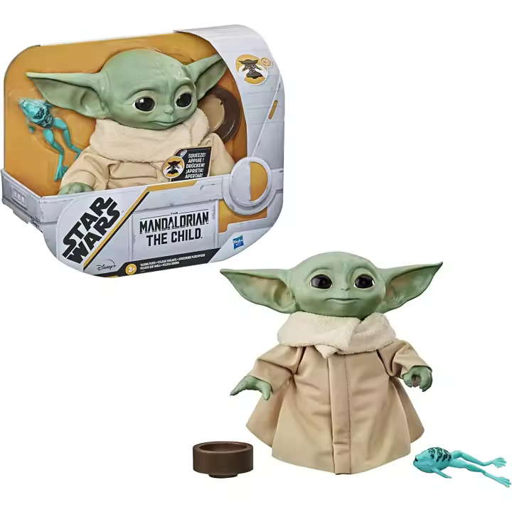 Hasbro Peluche El Niño Star Wars con Sonidos y Accesorios - 1