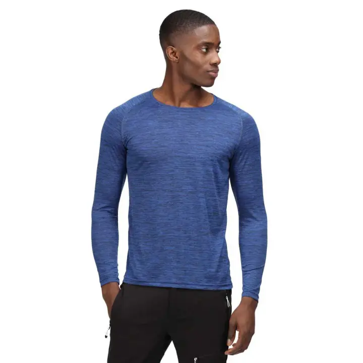 Camiseta Regatta Burlow Surf Spray Azul Marino  Rmt242-46J - 1