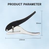 Herramienta De Perforación DIY Para Sombreros Y Bandas De Corte Pliseras De Cuero Herramienta De Perforación De Máscara Para Adultos Material De Poliéster - details 1