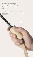 Paraguas automático de tres pliegues, sombrilla portátil de doble uso, plegable, grande, resistente al viento, ligero, para publicidad - details 6