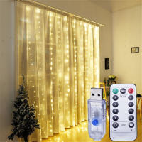 Luces De Encaje LED USB Con Control Remoto 8 Modos Para Decoración De Habitaciones Jardines Bodas Y Fiestas Navideñas - details 7