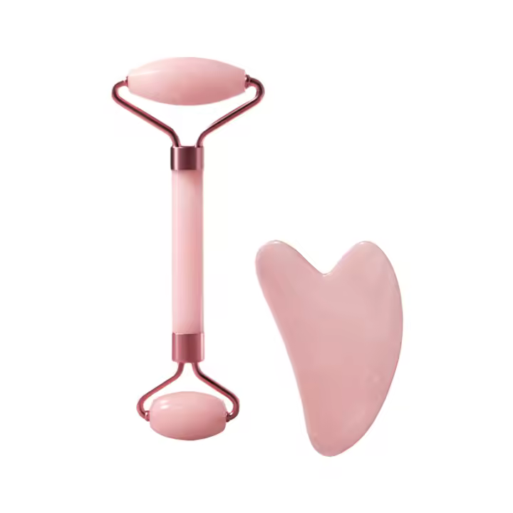 Masajeador De Rollo Para Rostro Cuello Ojos Herramienta De Cuidado De La Piel Y Belleza Scraping Board De Resina Para Cuidado Muscular Y Salud - 1