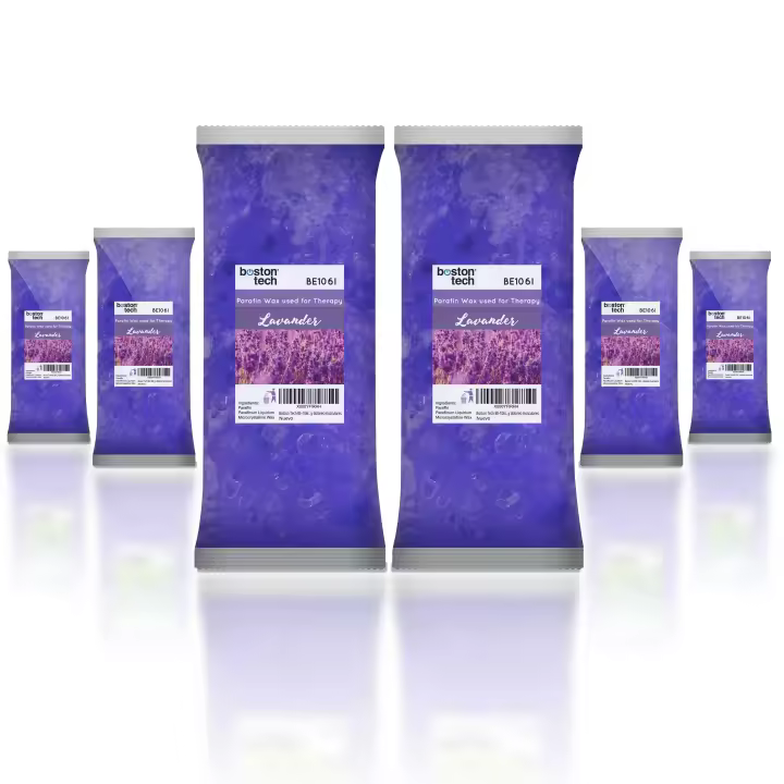 Parafina para Manos y Pies Boston Tech® | Rehabilitación Antioxidante + Tratamiento artritis y artrosis + Hidrata + Nutre + Estético | Ideal para cualquier baño de Parafina | Pack 6 bloques x 450 gr. - 1