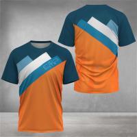 Camiseta De Deporte Para Hombres Secado Rápido Moda Casual Callejera Manga Corta Transpirable Para Senderismo Y Correr - details 7