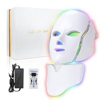 Máscara De Belleza LED Para Rostro Con Terapia De Luz 7 Colores Dispositivo De Cuidado De La Piel Rojo Para Uso Doméstico - details 13