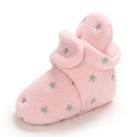 Botitas De Nieve Para Bebé Niño Y Niña Zapatos De Primera Caminata Invierno Algodón Cálido Antideslizante Suela Nuevo Nacido Zapatos Para Cuna - details 70