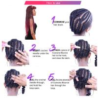 Extensiones De Cabello Sintético WIGSIN 20 Pulgadas Pre Estiradas Yaki Para Mujeres Enresalte De Cabello Ez Box Braiding - details 6