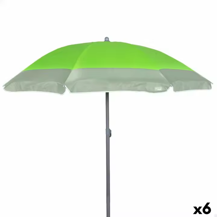 Sombrilla Aktive 200 x 200 x 200 cm (6 Unidades) - 1
