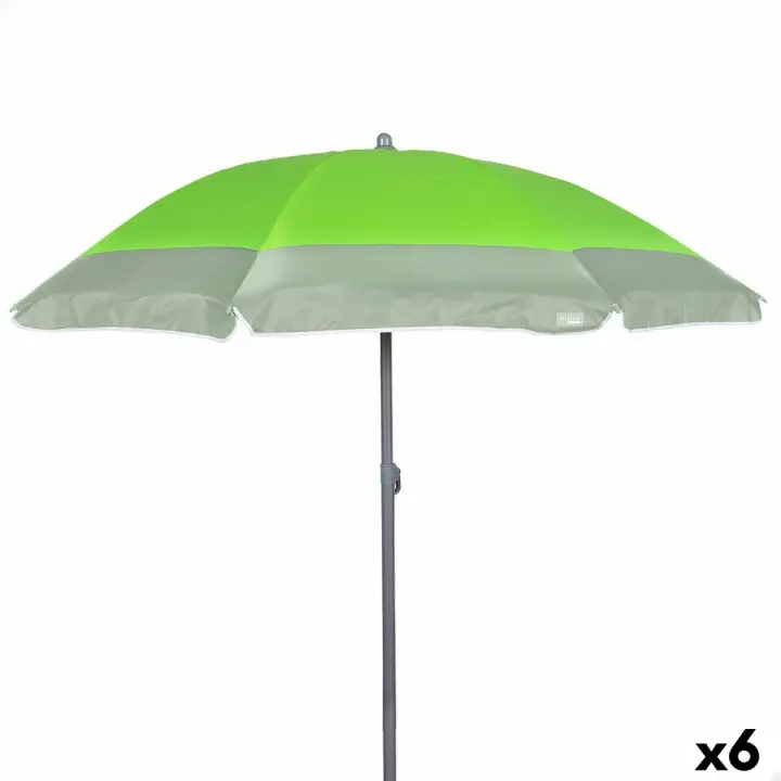 Sombrilla Aktive 200 x 200 x 200 cm (6 Unidades) - 1