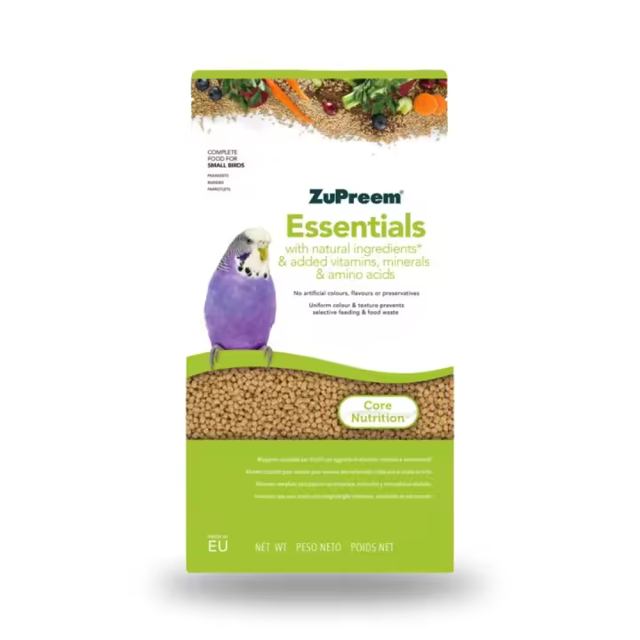 Pienso ZUPREEM ESSENTIALS para Aves de Tamaño Pequeño, 1 Kg - 1