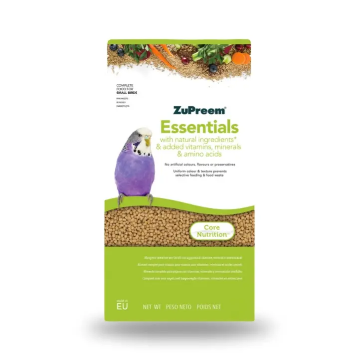 Pienso ZUPREEM ESSENTIALS para Aves de Tamaño Pequeño, 1 Kg - 1