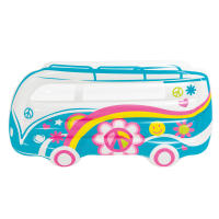 INTEX - Colchoneta hinchable gigante, 178x23x91 cm, Diseño furgoneta hippie, Incluye parche reparación, Estilo retro, Colchonetas de piscina, Hinchables playa, Juguete agua, Flotador - details 0
