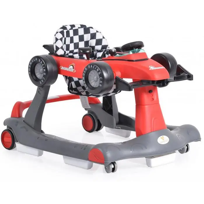 Andador 2 em 1 Cangaroo Daytonna red - 1