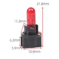 Lámparas LED T5 Para Coche 1/5/10Pcs Luz Interior Automóvil Bombillas De Diodo Emisor De Luz Para Tablero Y Instrumentos 12v/24v - details 8