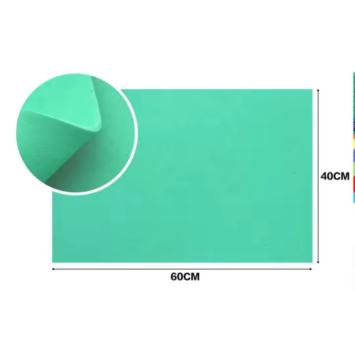 Goma Eva foam 40x60CM ,Papelería Manualidades Scrapbooking DIY Pack 6unidades - 1