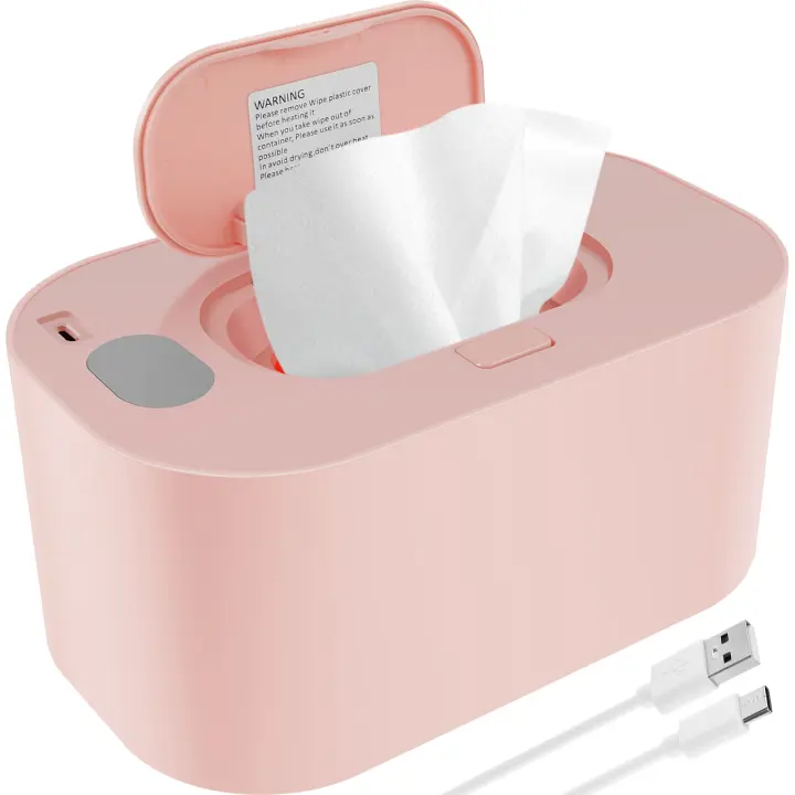 Calentador De Toallas Para Bebé Thermostat Portátil Dispensador De Toallas Húmedas Con Calentamiento Uniforme Y Evitando La Secado USB - 1