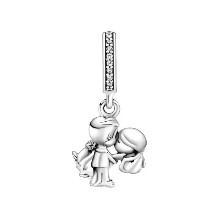 PANDORA Charm Colgante Recién Casados Circonita Cúbica Transparente - 1