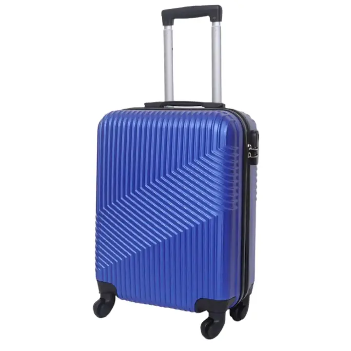 Maleta de avión 20 pulgadas, equipaje de mano con tablero, maleta con ruedas desmontables de embarque, caja de viaje con contraseña, material ABS, - 1