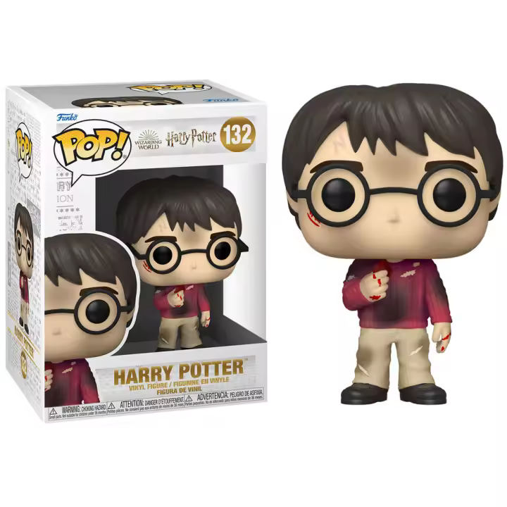 Figura Pop Harry Potter Anniversary Harry With The Stone-Figura de Vinilo Coleccionable - Idea de Regalo- Mercancia Oficial - Juguetes para Niños y Adultos - Movies Fans - Muñeco para Coleccionistas y Exposición - 1