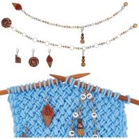 Accesorios De Conteo De Filas Para Tejer 2 Pcs Cadenas De Fila 3 Pcs Marcadores De Costura Donut Helado Chocolate Para Tejer Y Coser - details 0
