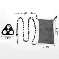 Juego De Soporte De Barbacoa Portátil Desmontable Triángulo De Acero Inoxidable Para Camping Y Campfire Con Tripie De Colgante - details 6