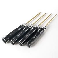 Juego De Destornilladores Hexagonales 4 En 1 1.5 2.0 2.5 3.0mm Acero TITANIO Recubierto Herramientas Para RC FPV Helicóptero Coche - details 1