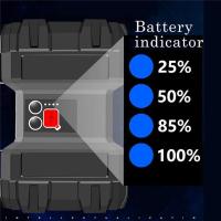 Linterna De Buzón Doble Cabeza LED Recargable USB 10000mAh Alta Potencia Para Pesca Camping Patrol Emergencia Trabajo - details 5
