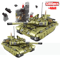 Bloques De Construcción TANQUE MILITAR TECNICO CIUDAD 1386 Piezas Modelo Escorpión Tigre WW2 Juguete Para Niños Con Instrucciones - details 0