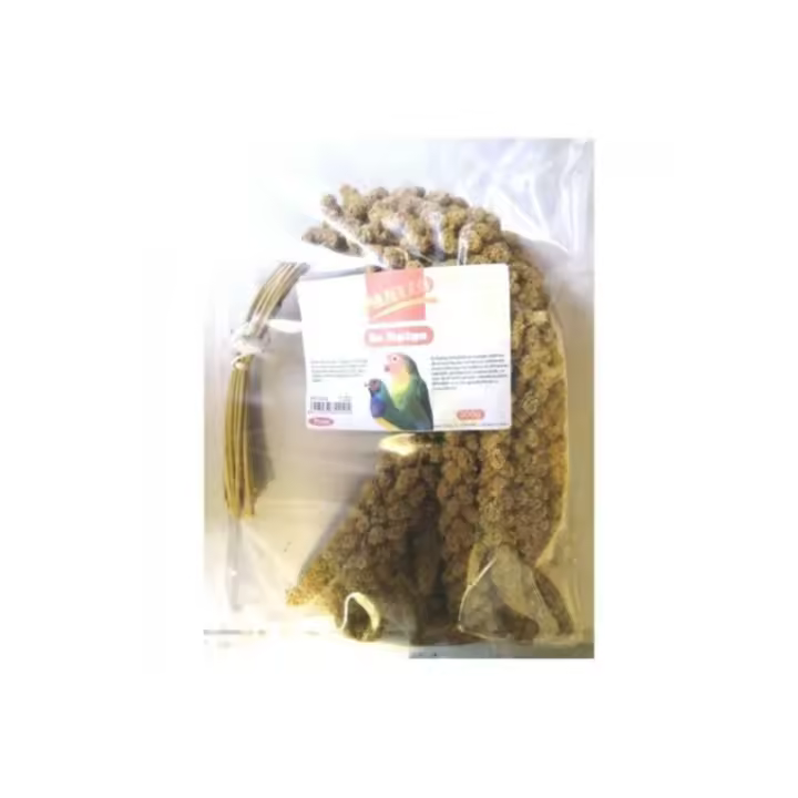 Panizo en Espigas para Aves Prodac | Semilla Nutritiva para Canarios, Loros, Periquitos, Agapornis, Ninfas y Cotorras - 1