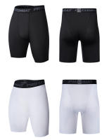 Pantalones De Fitness Para Hombres Verano Ejercicio Ajustados Elásticos Secado Rápido Shorts Deportivos Tight Para Baloncesto Y Fútbol - details 5