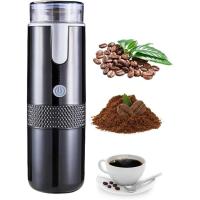 Cafetera ElectróNica MáQuina de Espresso Recargable Cafetera PortáTil para AutomóVil Hacer Café Molido y Espresso Viajes Camping - details 0