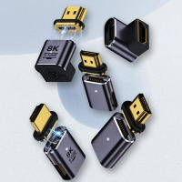 Adaptador De Conector Magnético Compatible Con HDMI Hombre a Mujer 8K HDMI-Compatible 2.1 8K/60Hz 4K/120Hz Para Xiaomi TV Box PS5 - details 1
