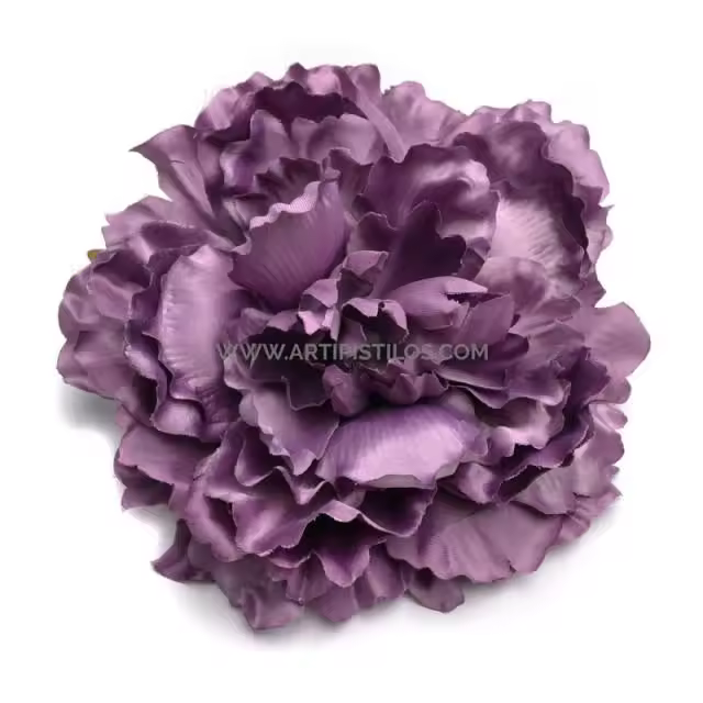 Peonia de Tela 17 Cm Diámetro Flores Realistas Decoración Alta Calidad - 1