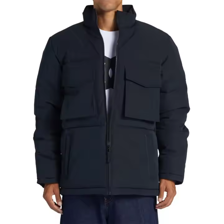 Ropa hombre Chaquetas Dc Shoes Chaqueta Concave Negro - 1