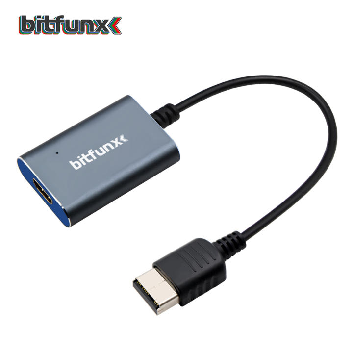 Adaptador HDMI Compatible Bitfunx Para SEGA Dreamcast Consola De Juegos NTSC Y PAL Video Y Audio VGA a Digital
