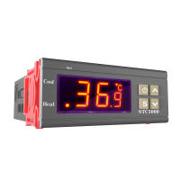 Controlador De Temperatura Digital LED STC1000 Con Sensor NTC Regulador Térmico De Relé Para Calentador Congelador Nevera Envasado Individualmente - details 12
