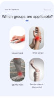 Soporte Flexible Para Muñeca Y Dedo Del Pulgar Para Tratamiento De Tendinitis Y Artritis Protección Transpirable De Poliéster - details 1