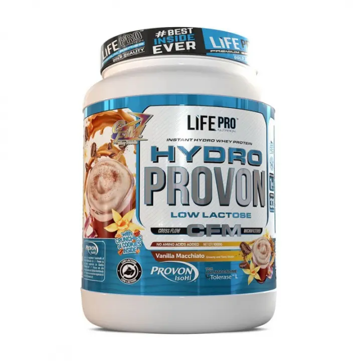 LIFE PRO NUTRITION HYDRO ISOLATE 1KG - Aislado de Proteína Hidrolizado - Fácil Absorción - Enriquecida con Enzimas Digestivas - 1