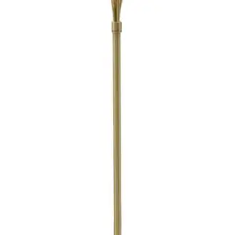 Lámpara de Pie MF204, Metal, Oro, 54x54x176 cm - 1