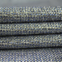 Almacenes Casa Angel TELA DE PUNTO LAMÉ AZUL ACERO CON ACABADO DE GLITTER SERIE GALA, ANCHO 150cm - details 0