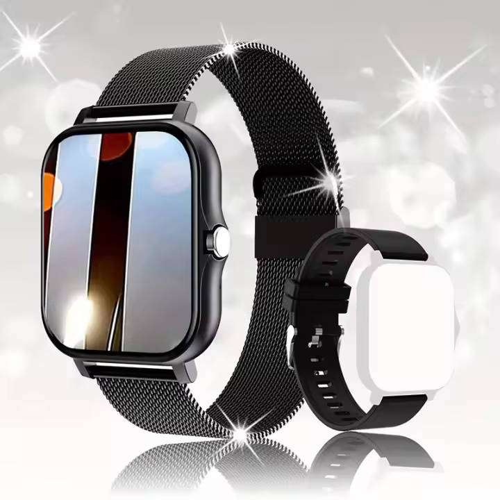 Arterial Resistant to Agua IP68 para Android and iOS Gift Perfecto Reloj Inteligente para Mujer with Función de Ritmo Cardíaco y Presión - 1