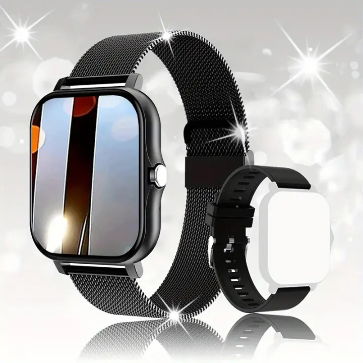 Arterial Resistant to Agua IP68 para Android and iOS Gift Perfecto Reloj Inteligente para Mujer with Función de Ritmo Cardíaco y Presión - 1