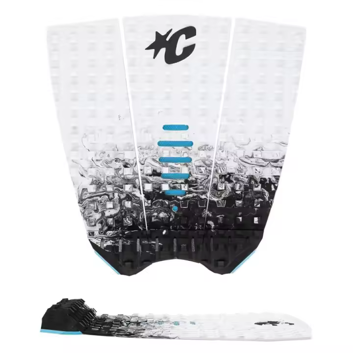 Creatures Traction Surf Grip 3 pieces - Mick Fanning white fade black - 1