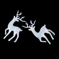 Estatua De Ciervo De Navidad Sika Elk Reindeer Fae Animal Decoración De Simulación Para Hogar Tienda Expositor De Jardín Propiedades - details 11