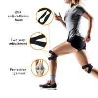 Estabilizador de rodilla, rodillera, rodillera estabilizadora para aliviar el dolor de rodilla, rodillera estabilizadora rotuliana y para aliviar el dolor de rodilla, rodillera con muñequera gratis (negro, 1 par) - details 1