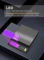 Báscula Electrónica De Cocina Digital Con Pantalla LCD 5kg/0.1g 10kg/1g Acero Inoxidable Impermeable Herramienta De Medición Y Peso Para Hornear - details 3