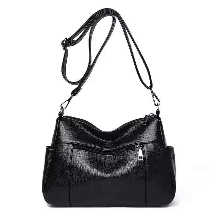 Bolso de Mujer Nuevo 2024 de Piel sintética, Bolso Mediana de mujer de edad, Bandolera, Monedero - 1