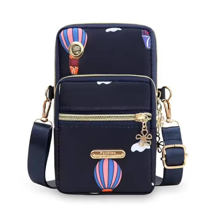 Nueva Bolsa De Móvil En Forma De Globo Para Mujer Bolso De Hombro Moda Colgante Monedero Mini Bolsa Para Teléfono Bolsa De Brazo - 1