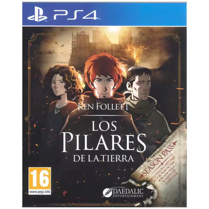 Ken Follett Los Pilares de la Tierra, Playstation 4, Nuevo, Pal-España - 1